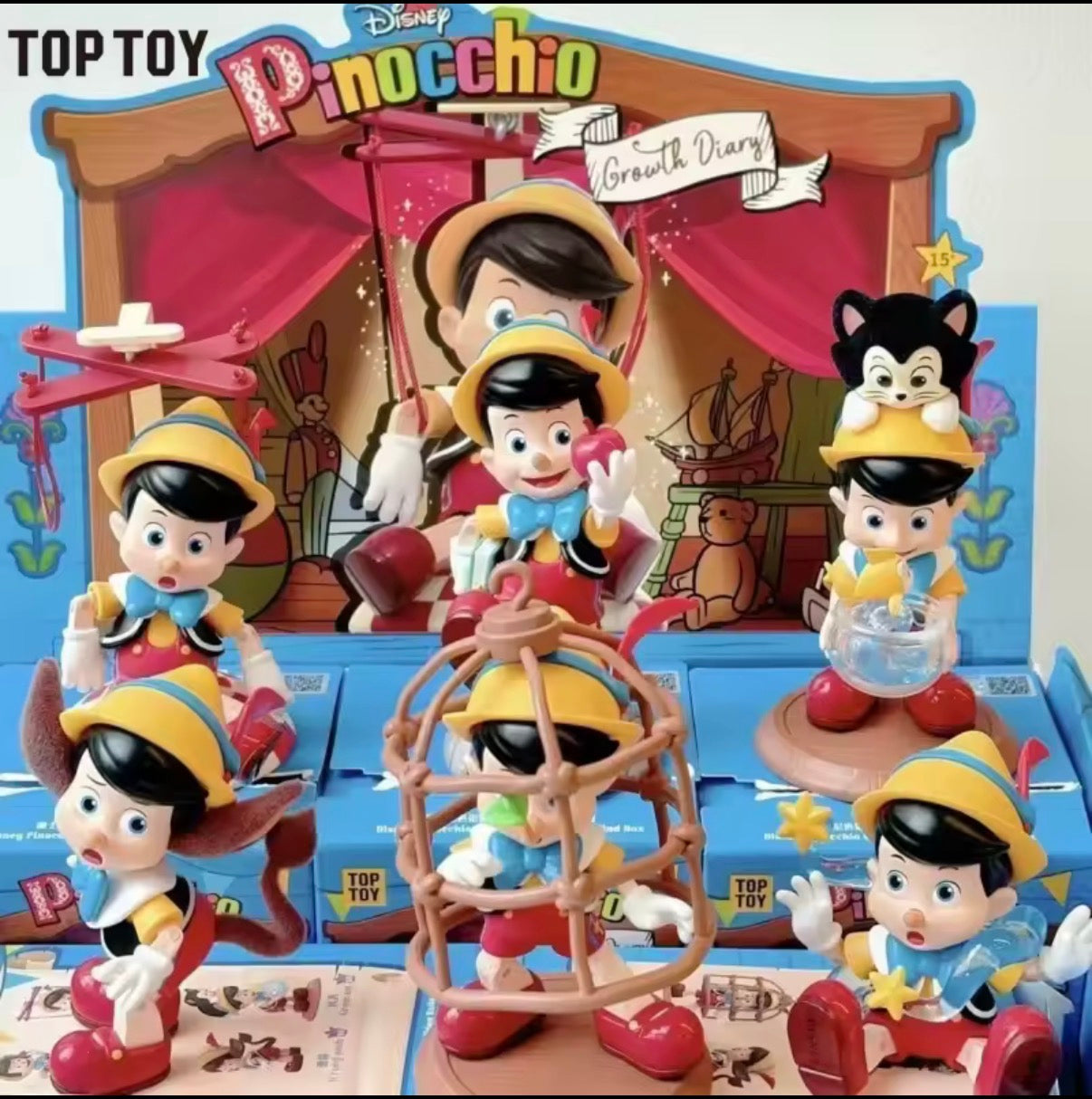Pinocchio Growth Diary Series – Blind Box Ufficiale TOP TOY x Disney