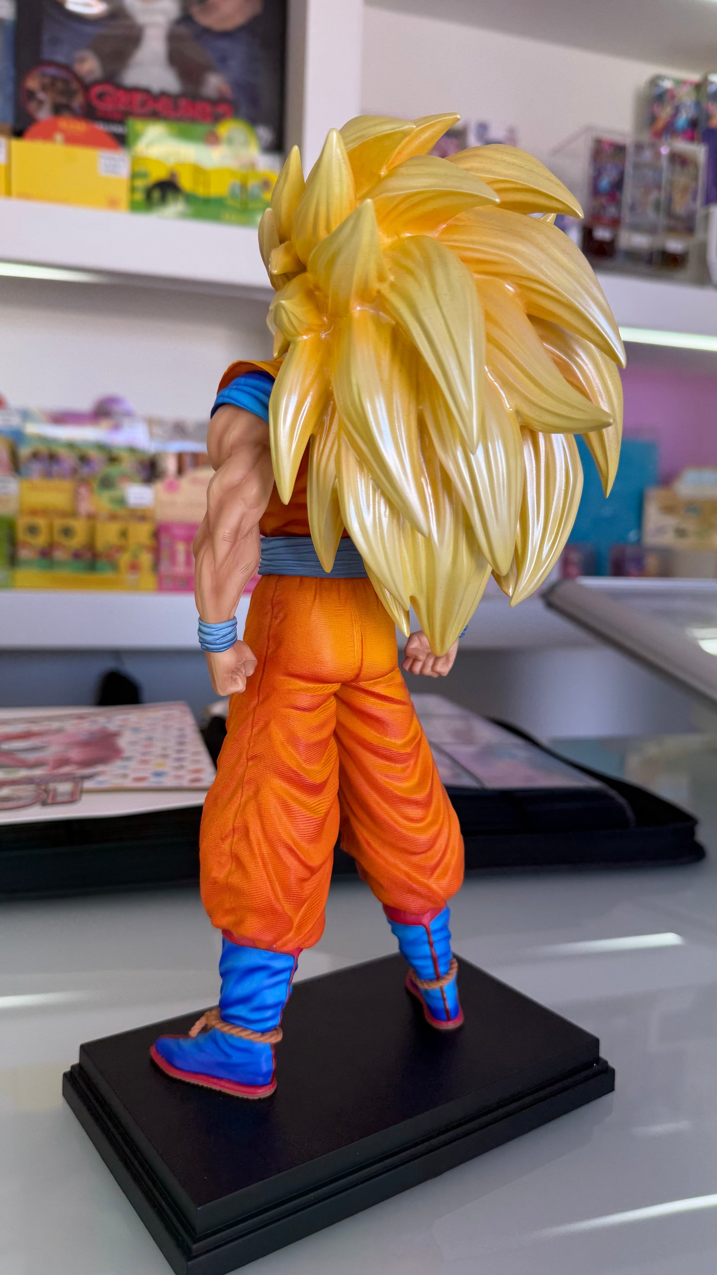 JT Studio – Goku Super Saiyan 3 – Dragon Ball Z – Statua da collezione circa 30 cm