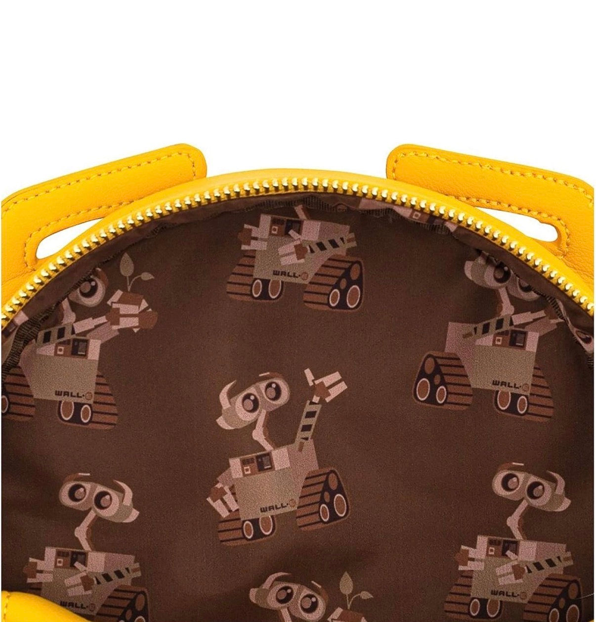 Zaino Loungefly Disney Pixar Wall-e – Pelle Vegana, Tasca Frontale, Zip