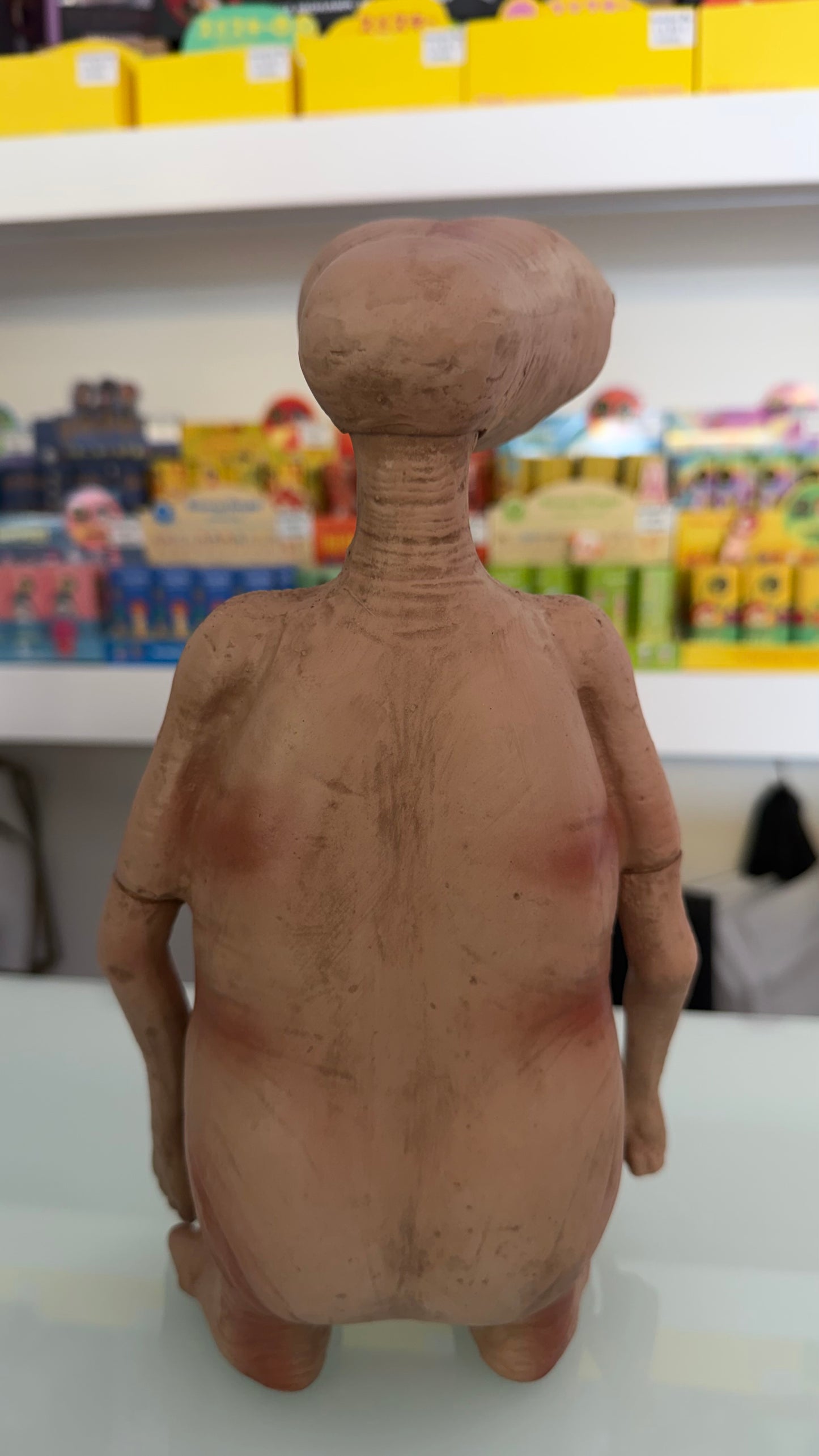 Figura E.T. in Materiale Morbido – Replica da Collezione Alta 30 cm