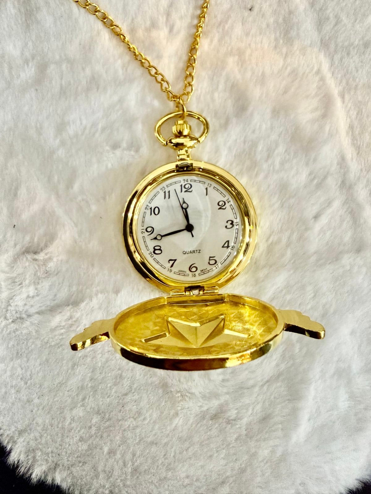 📌 Orologio a Collana – Cardcaptor Sakura (Placcato Oro)