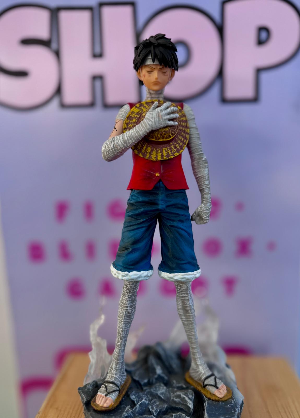 Monkey D. Luffy – One Piece Action Figure (26 cm) – Battle Damage Edition