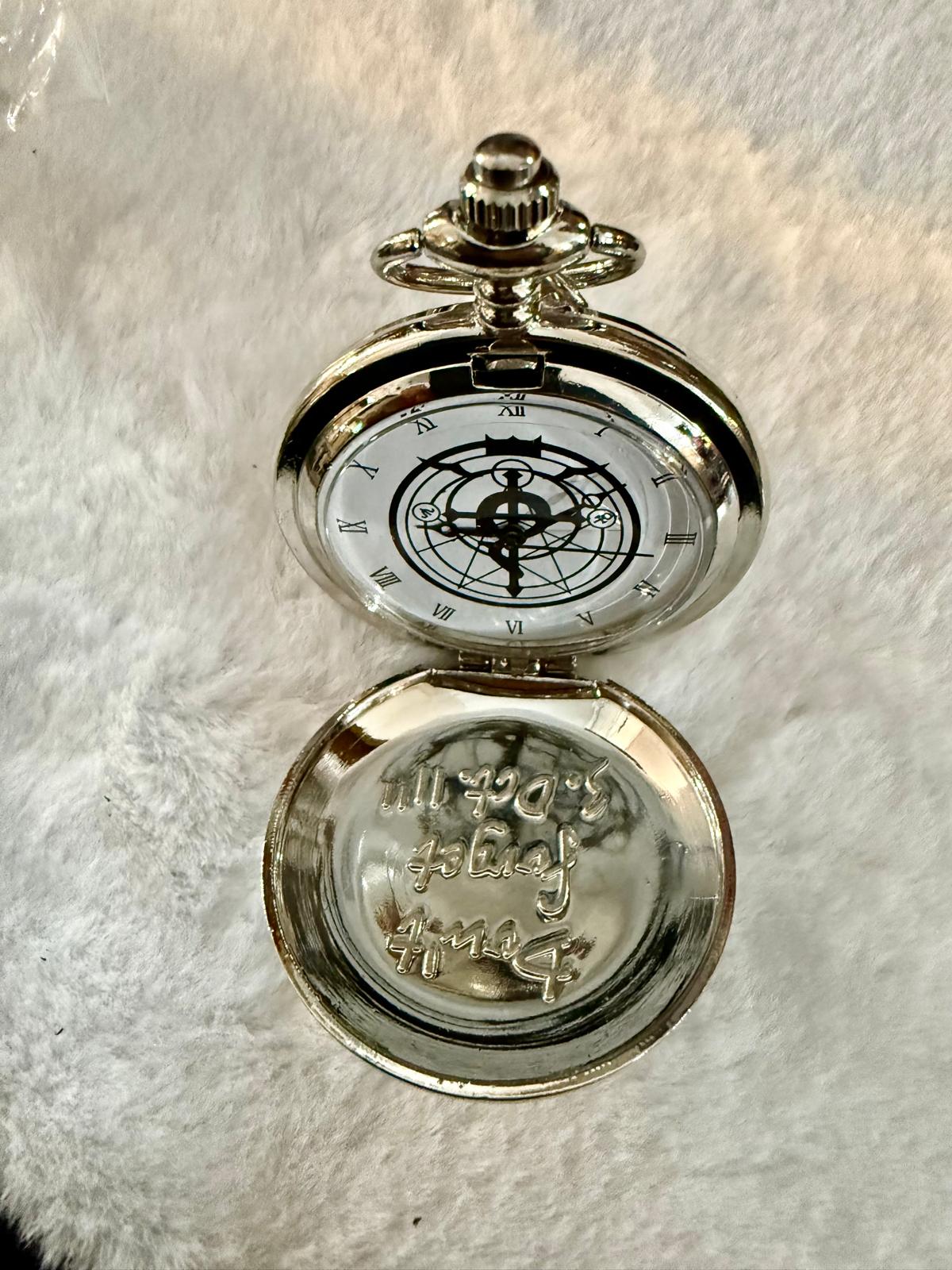 Orologio a Collana – Fullmetal Alchemist (metallo, funzionante)