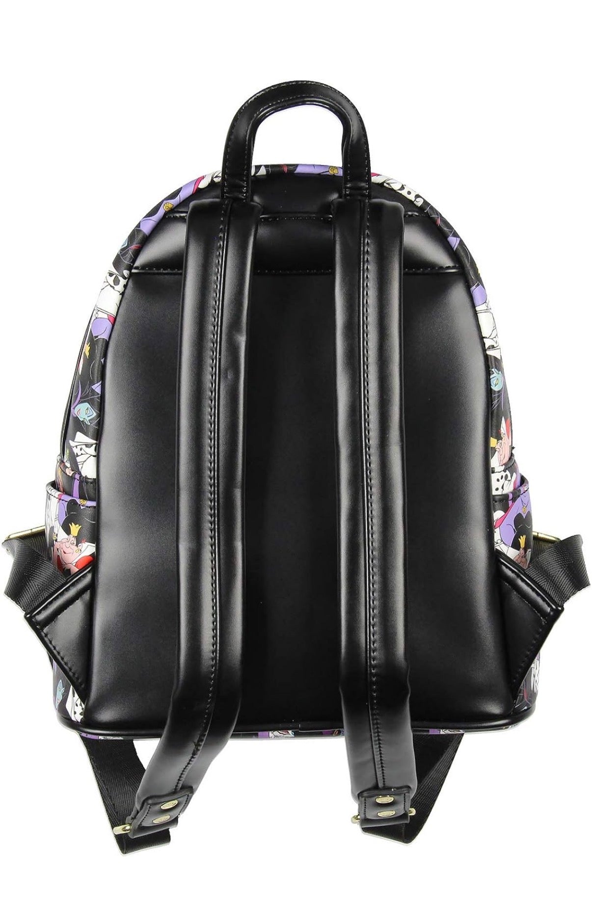 Zaino Loungefly Disney Streghe Disney– Pelle Vegana, Tasca Frontale, Zip