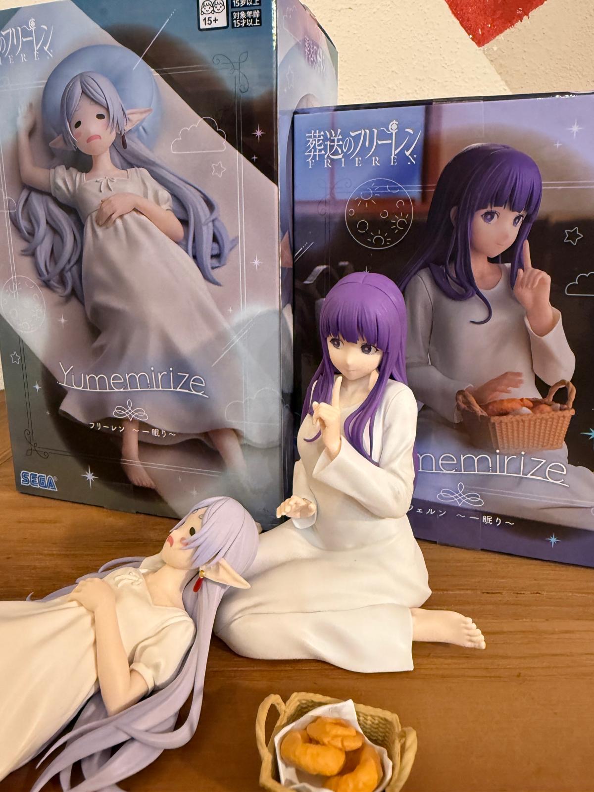 Set Figure Frieren & Fern – SEGA Prize “Yumemirize / Remirize” – Versione Relax/Night