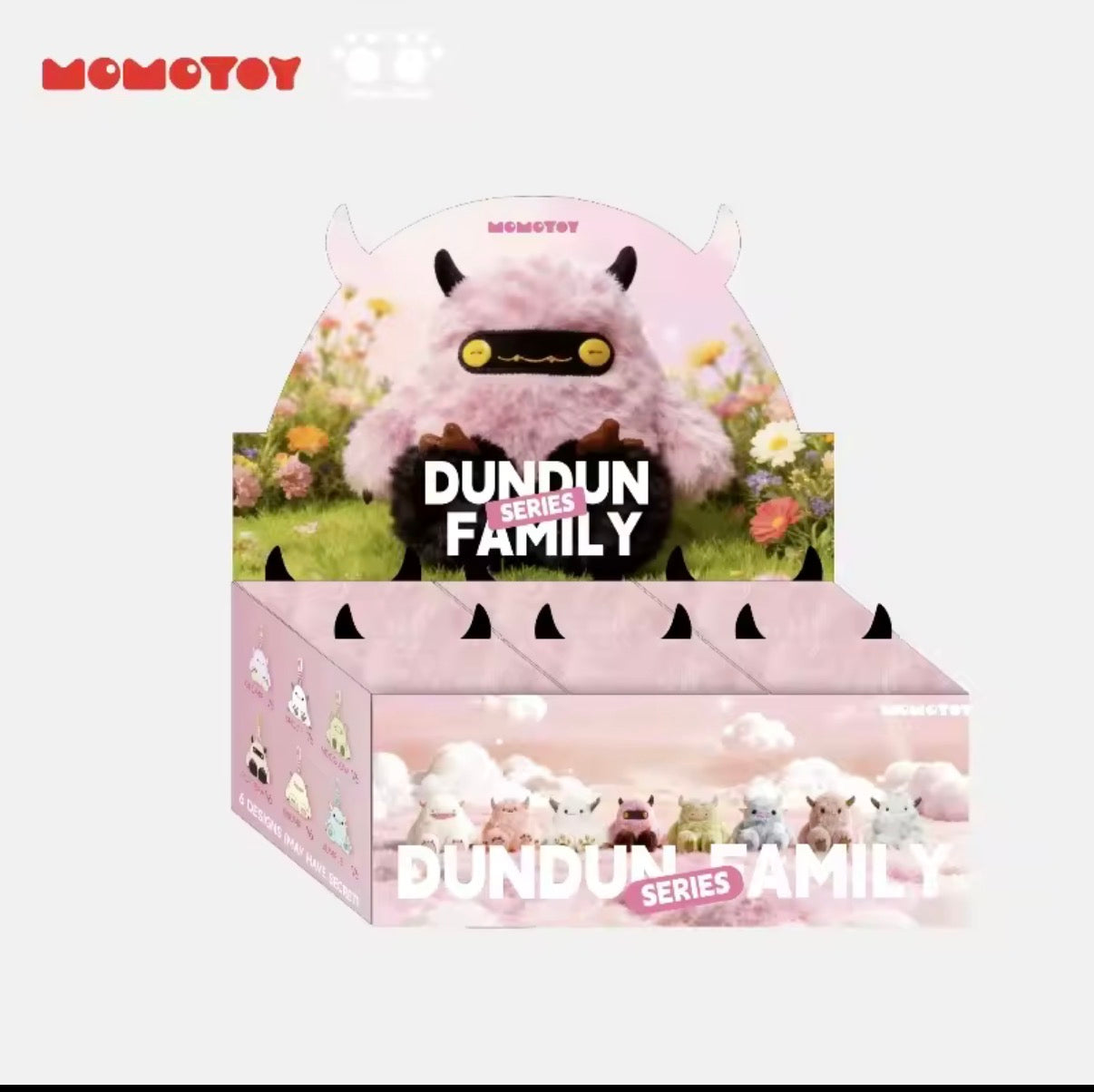 Momotoy Dundun Family Series – Blind Box Ufficiale – Plush Monster Collection