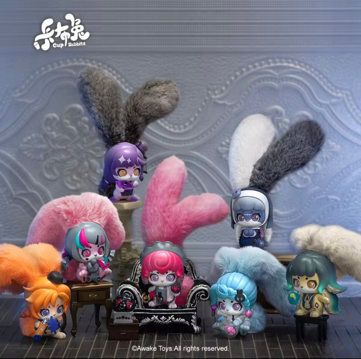 Face Yourself Tarot Bunny Blind Box – Figure Collezionabili Ispirate ai Tarocchi