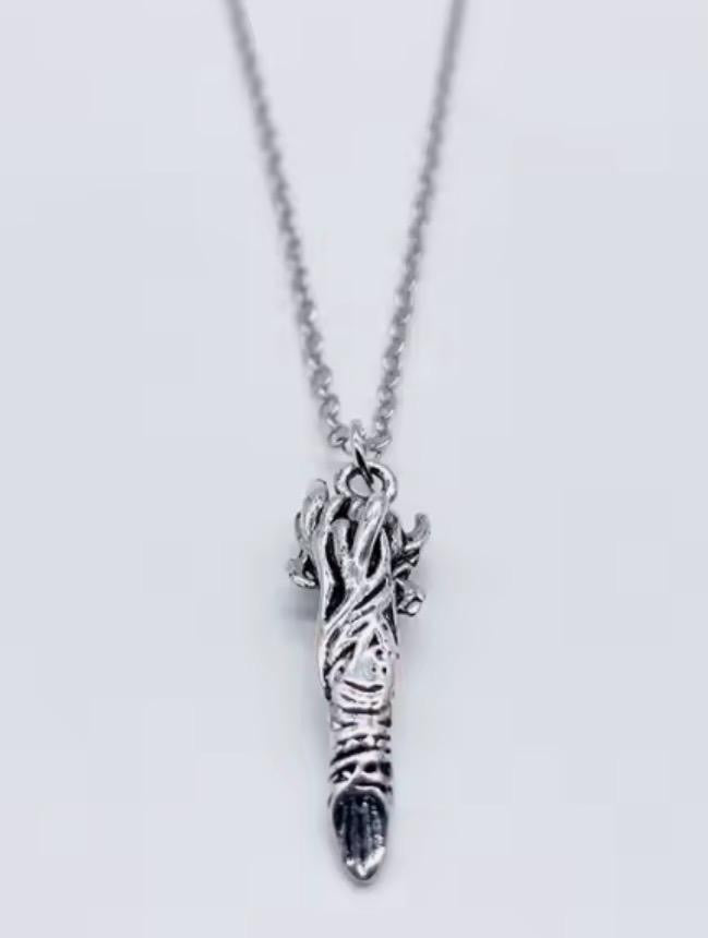 Collana Jujutsu Kaisen – Dito di Sukuna in Acciaio Inossidabile