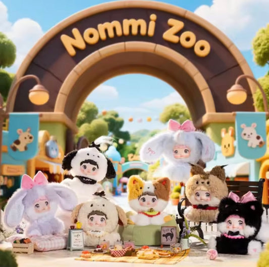 Nommi Zoo Series – Blind Box Ufficiale – Peluche da Collezione