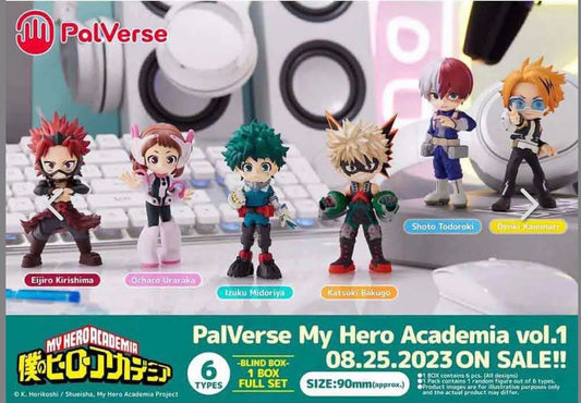 PalVerse My Hero Academia Vol.1 – Blind Box – Serie da 6 Modelli