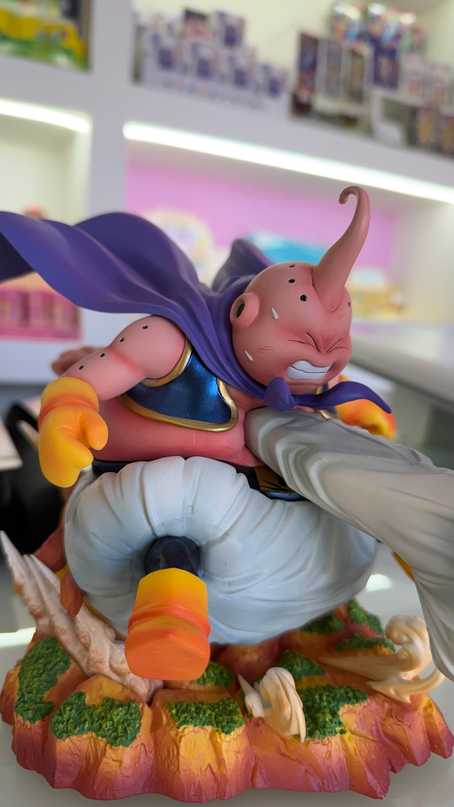 Majin Buu vs Kid Buu – Dragon Ball Z – Diorama da collezione