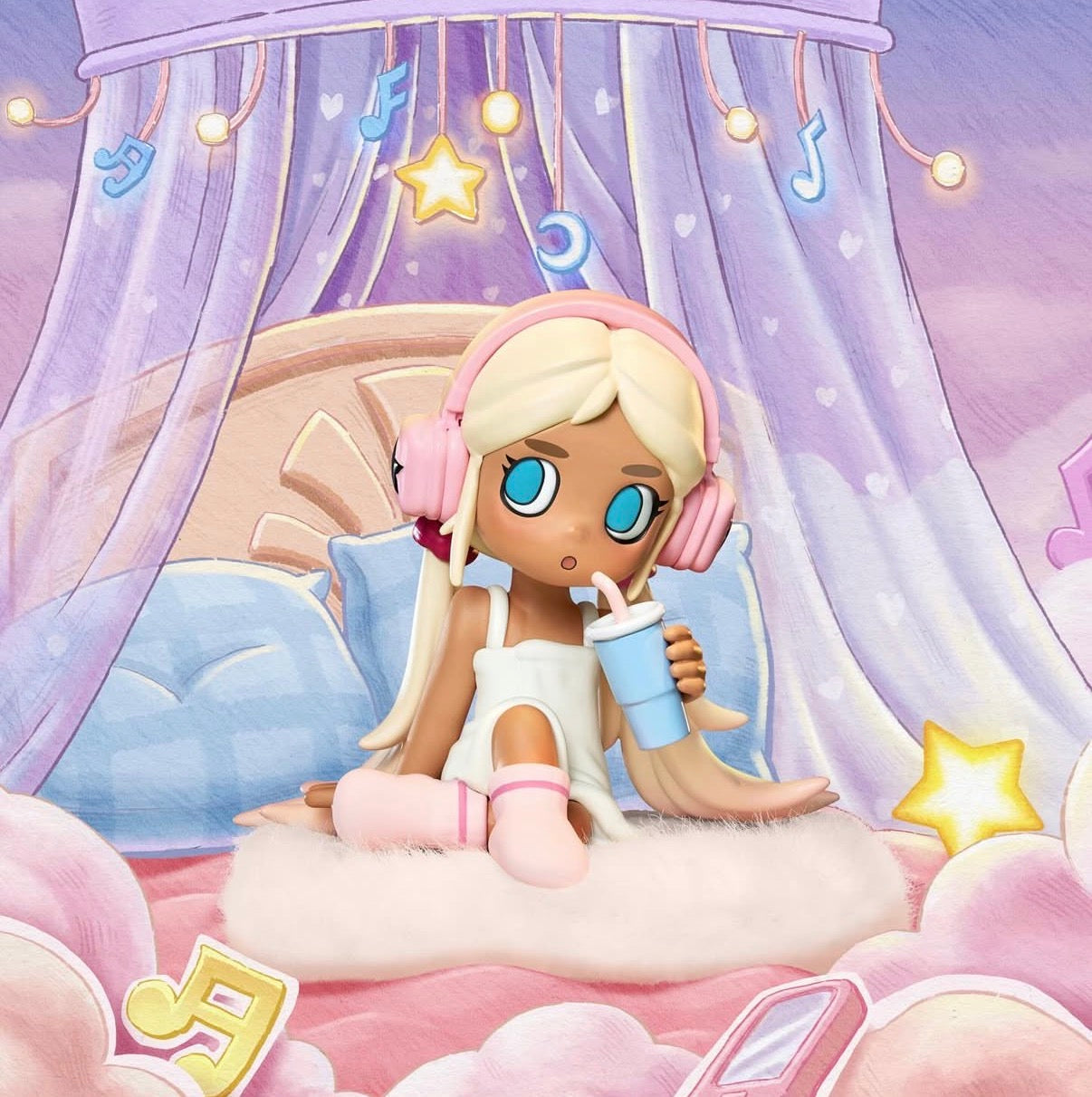 Lil Peach POP MART – Riot Sleepover Series | Blind Box Designer Toy