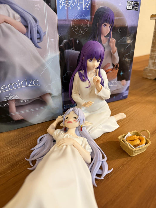 Set Figure Frieren & Fern – SEGA Prize “Yumemirize / Remirize” – Versione Relax/Night