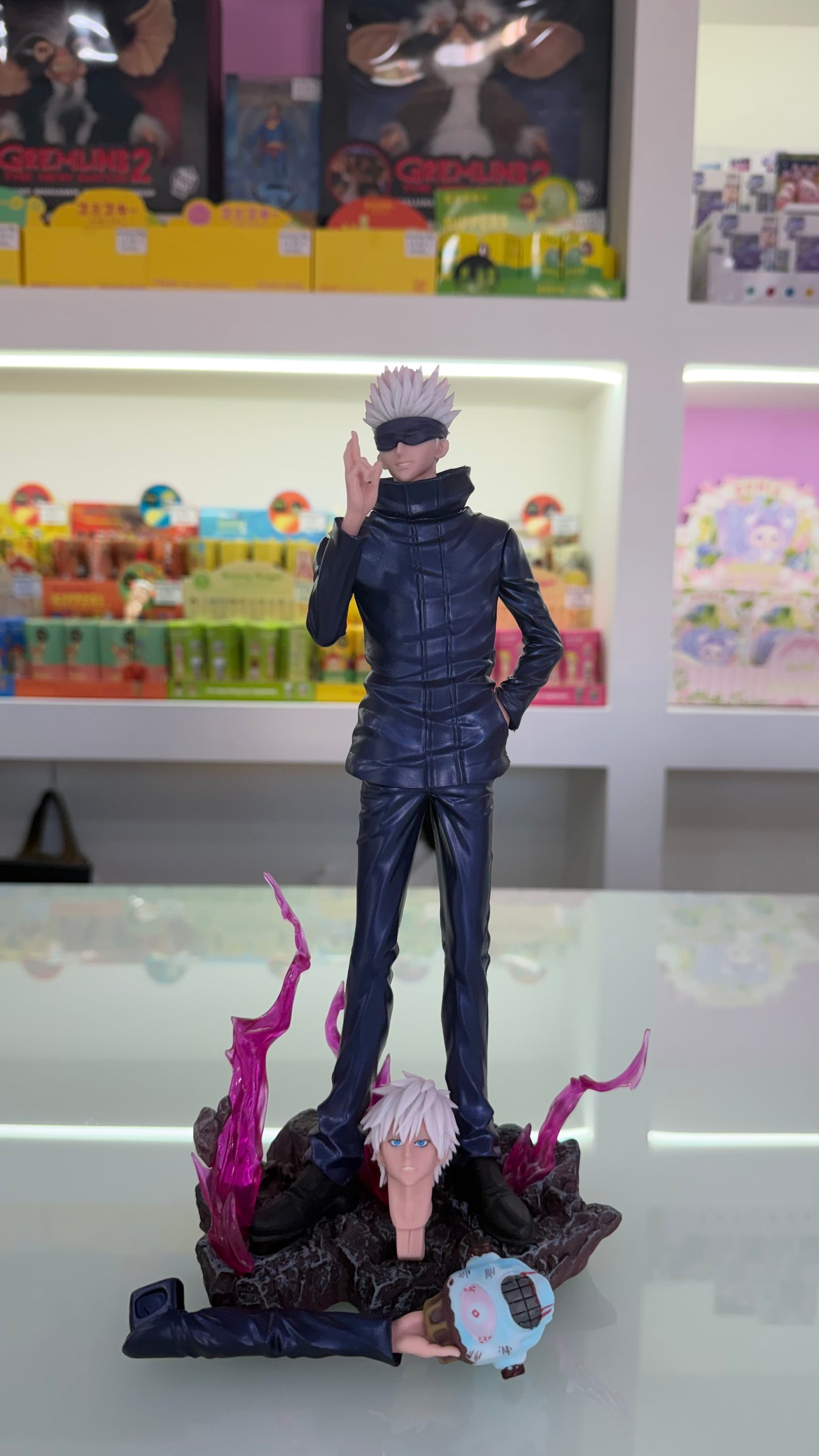 Statua Satoru Gojo Jujutsu Kaisen 33 cm – Action Figure Premium