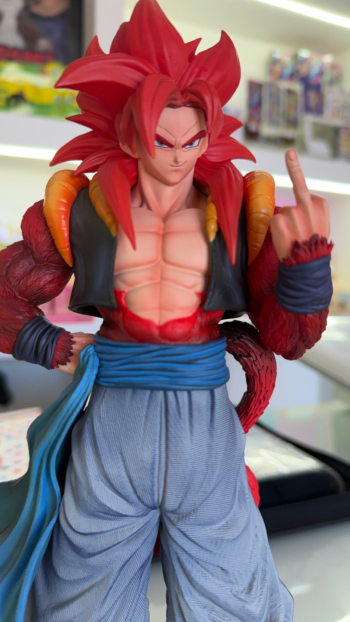 JT Studio – Gogeta Super Saiyan 4 – Dragon Ball GT – Statua da collezione circa 30 cm