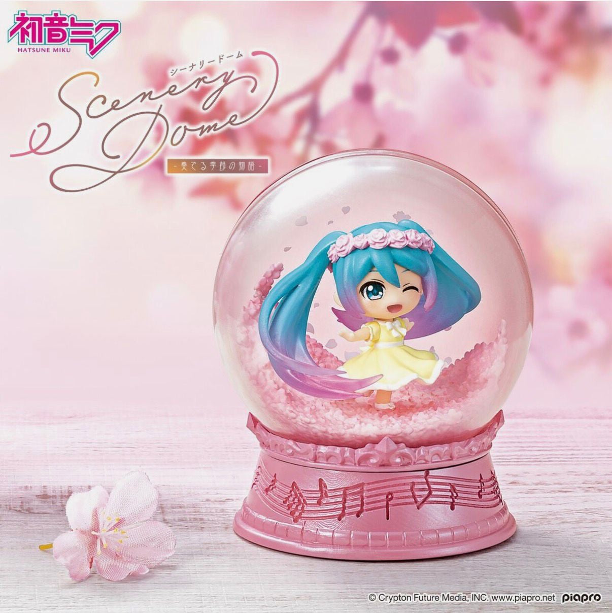 Hatsune Miku – Scenery Dome Series (Re-Ment) • Blind Box • 6 modelli (no Secret)