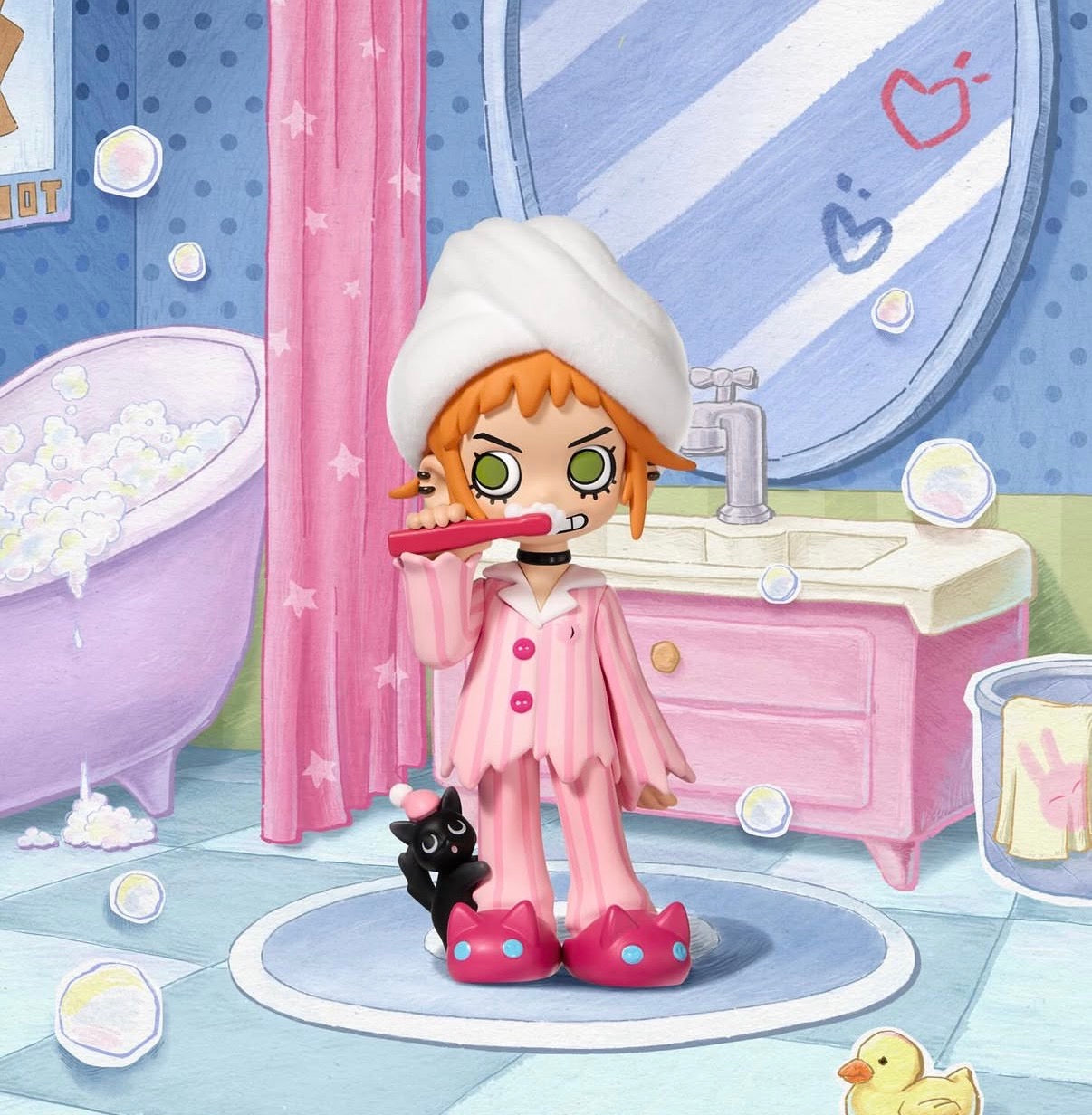 Lil Peach POP MART – Riot Sleepover Series | Blind Box Designer Toy