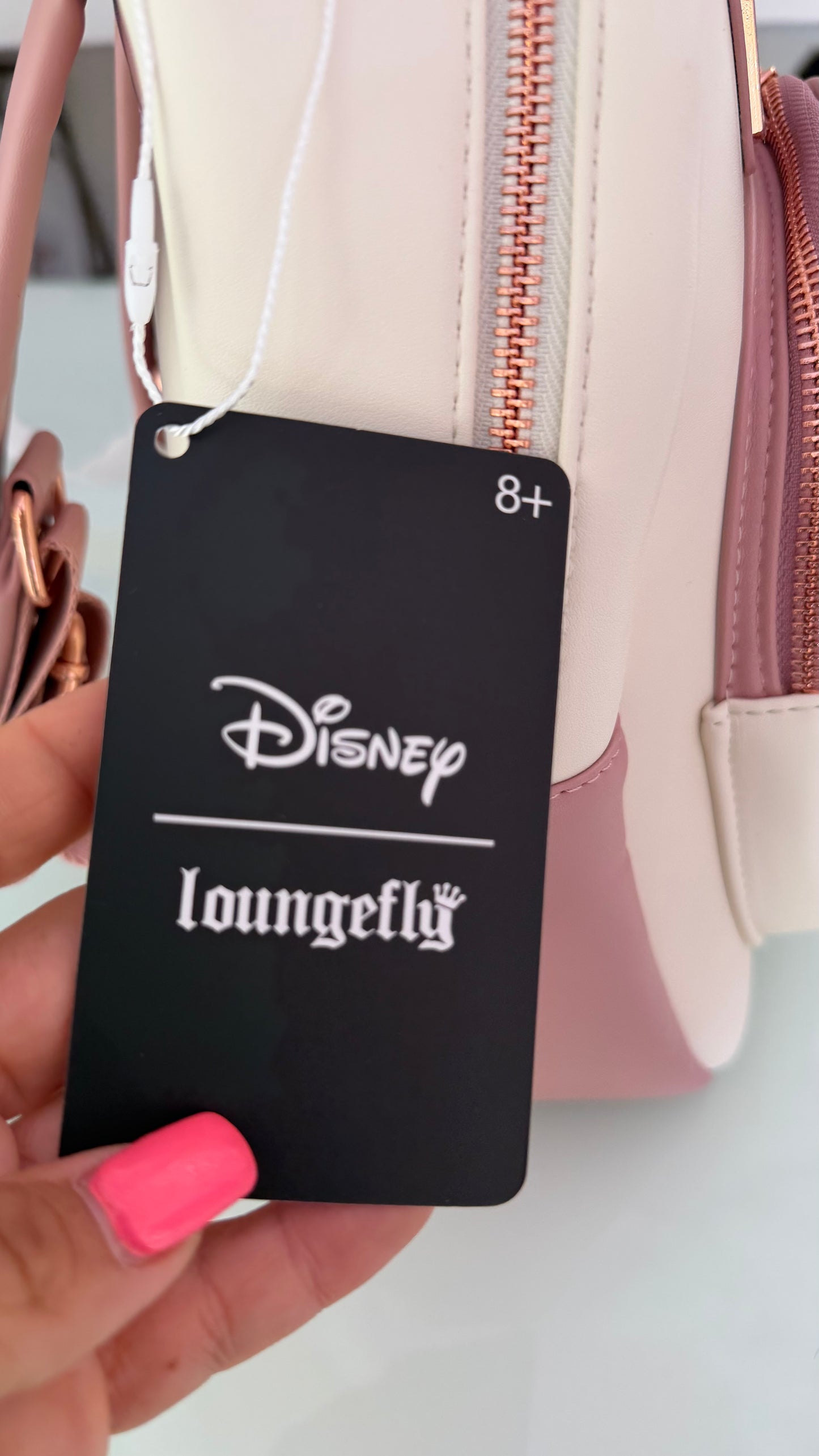 Zaino Mini Loungefly Disney La Bella e la Bestia con Rose 3D – Beauty and the Beast Ufficiale