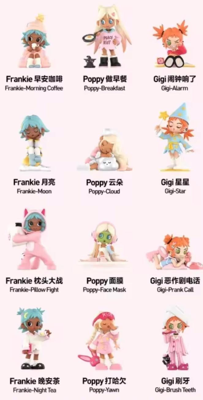 Lil Peach POP MART – Riot Sleepover Series | Blind Box Designer Toy