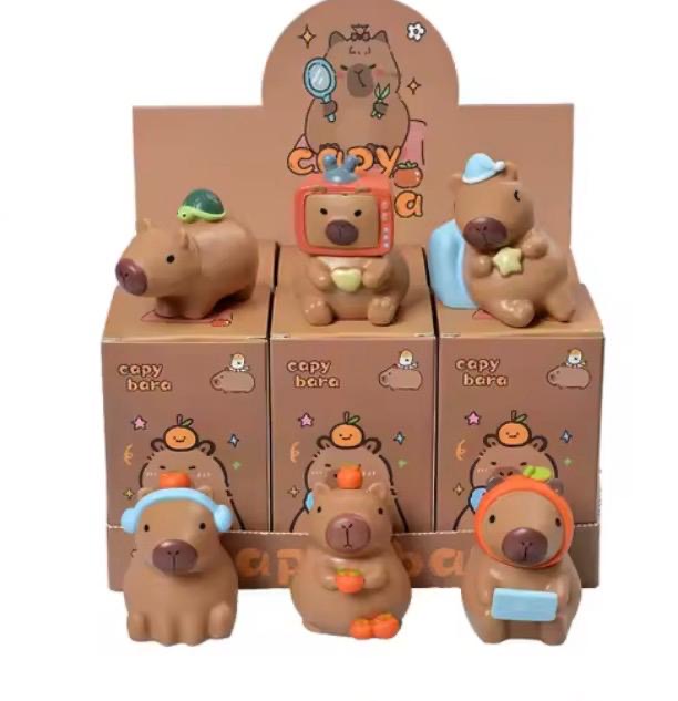 Capybara Surprise Box – Mini Figures Kawaii a Sorpresa