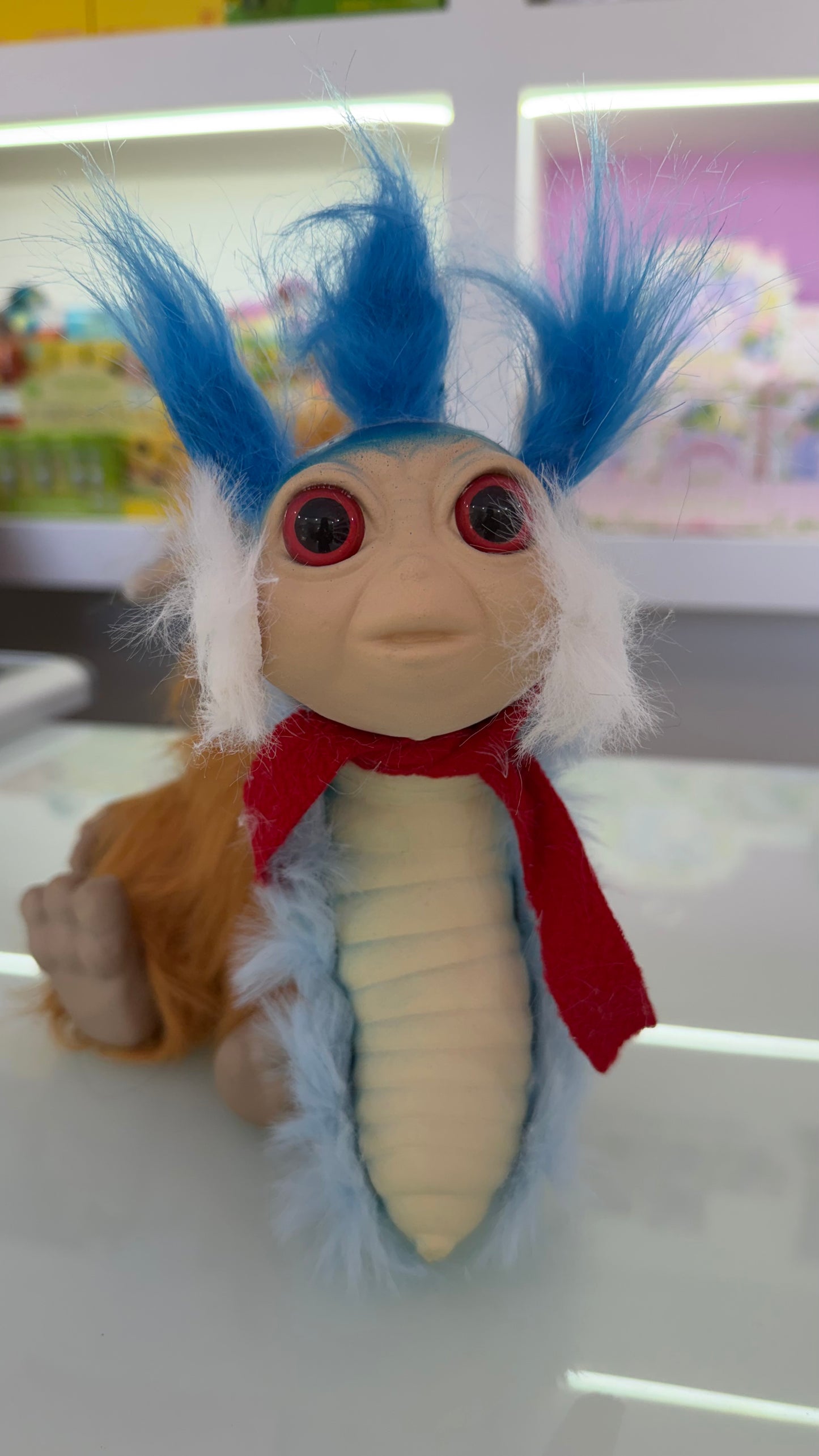 The Worm Handmade Collectible – Labyrinth – Pezzo artigianale raro 23 cm