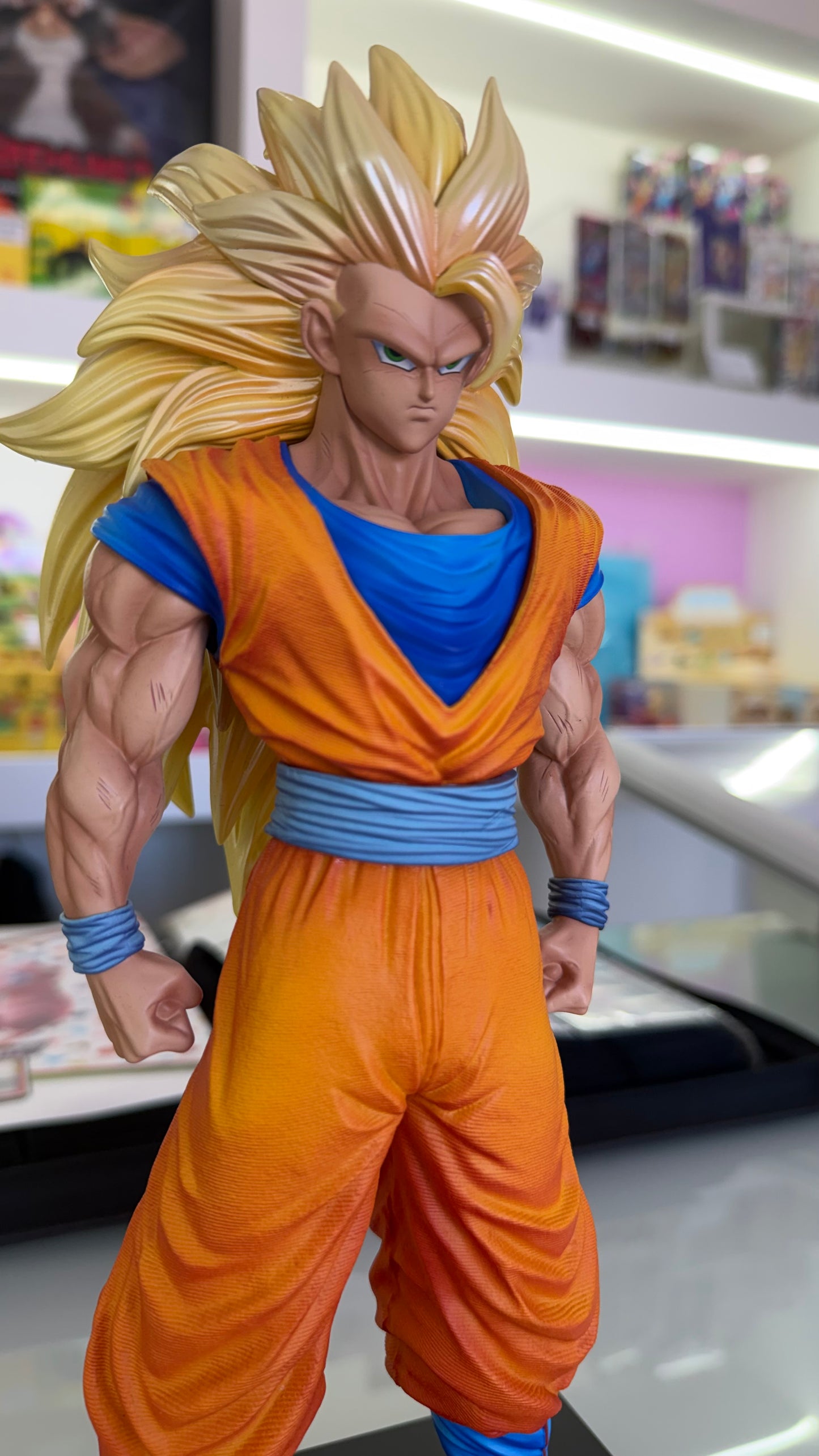 JT Studio – Goku Super Saiyan 3 – Dragon Ball Z – Statua da collezione circa 30 cm