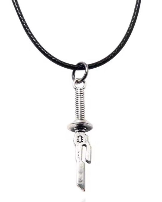 Collana Jujutsu Kaisen – Mini Spada di Toji Fushiguro in Metallo