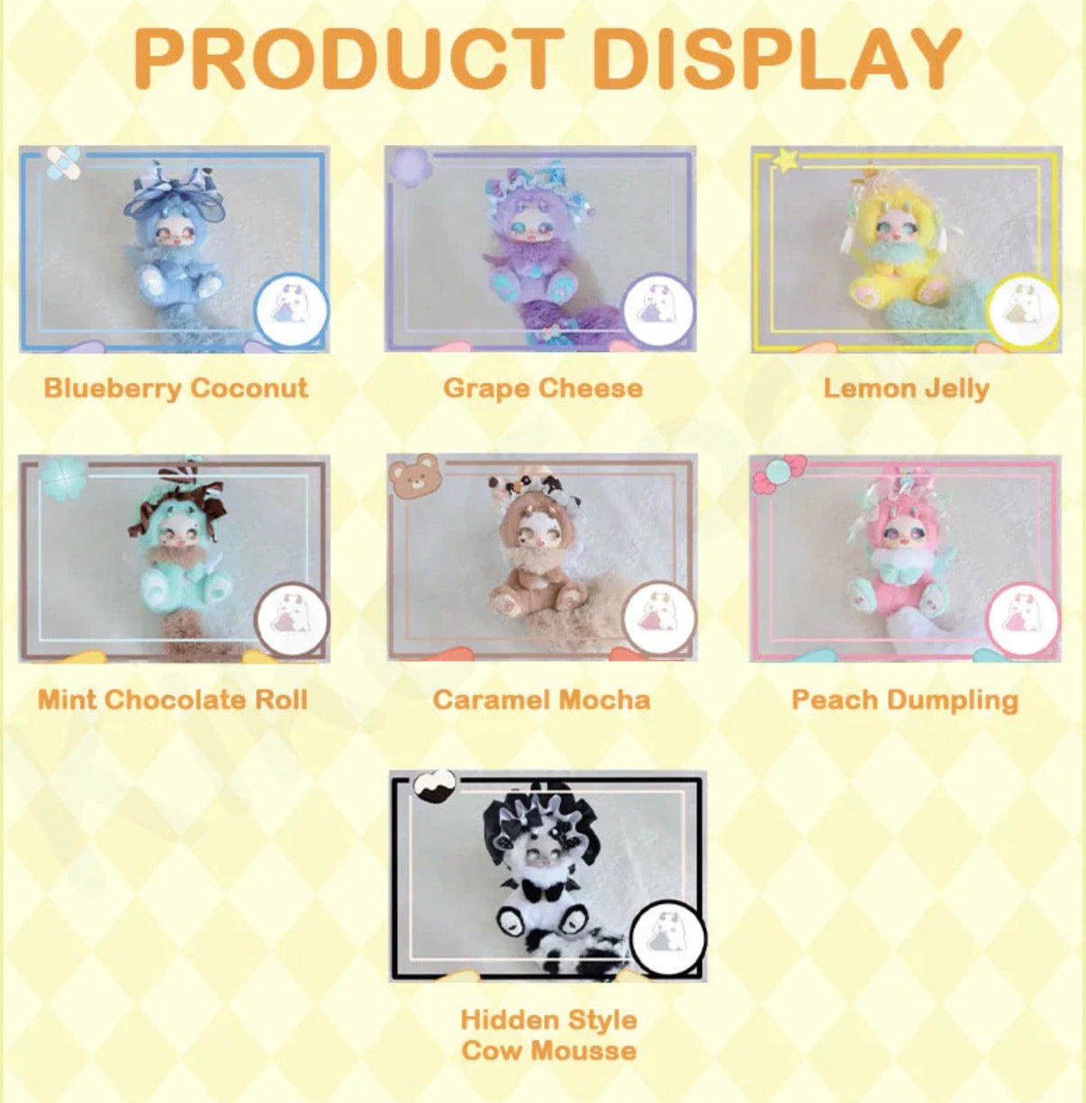 Boboco Sweet Plush Series – Blind Box Ufficiale da Collezione