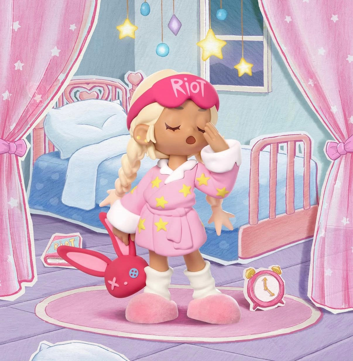 Lil Peach POP MART – Riot Sleepover Series | Blind Box Designer Toy