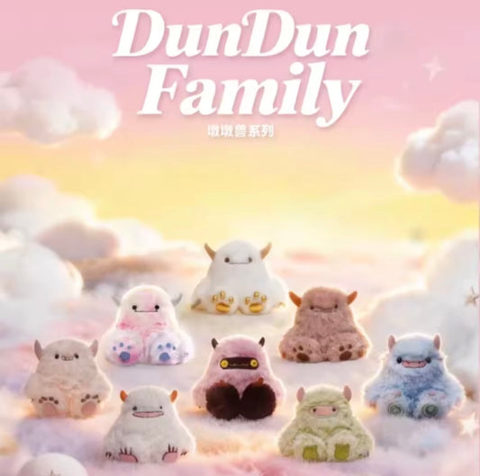 Momotoy Dundun Family Series – Blind Box Ufficiale – Plush Monster Collection