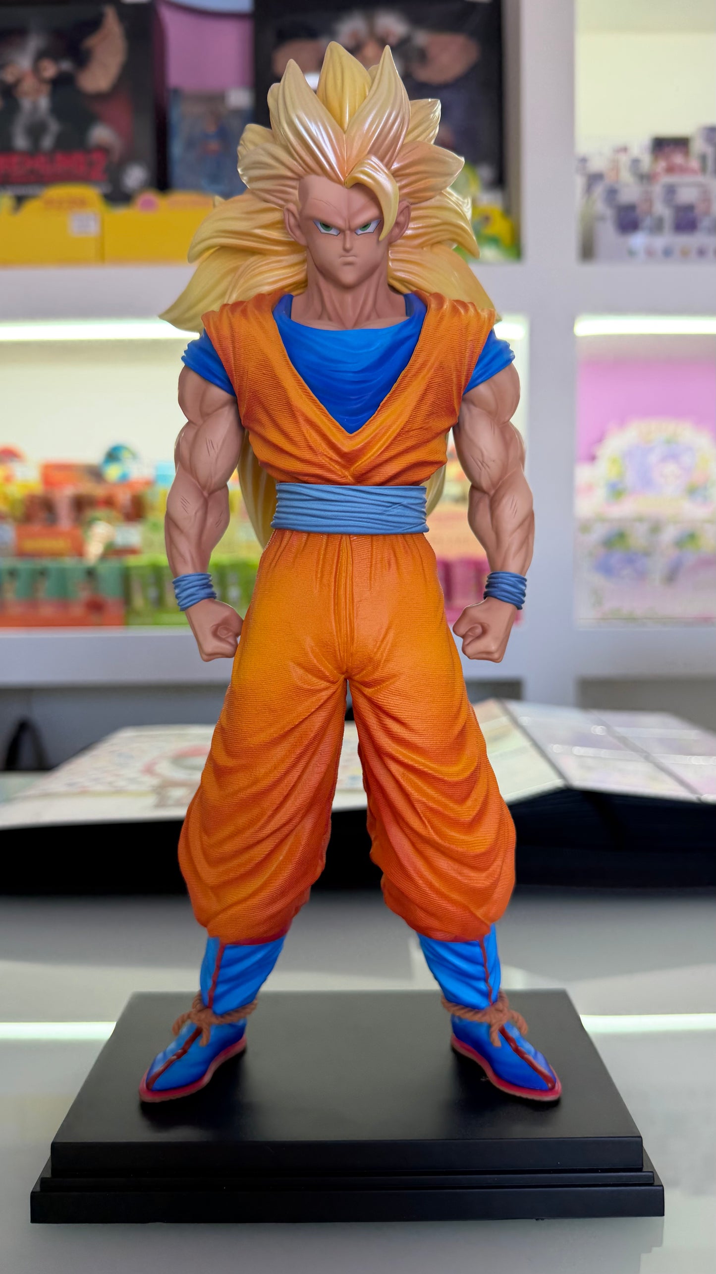 JT Studio – Goku Super Saiyan 3 – Dragon Ball Z – Statua da collezione circa 30 cm