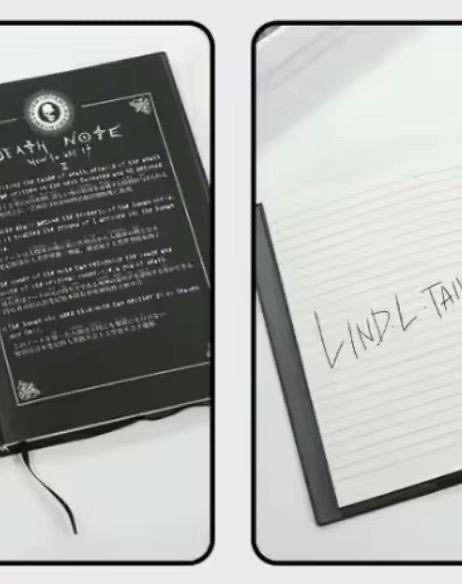 Death Note – Quaderno Replica con Piuma + Segnalibro (Set Anime)