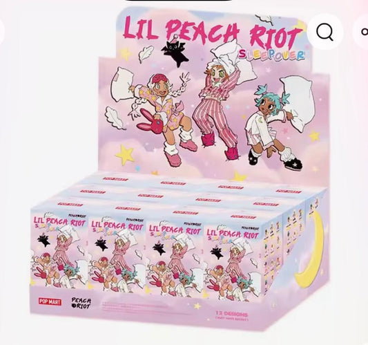 Lil Peach POP MART – Riot Sleepover Series | Blind Box Designer Toy