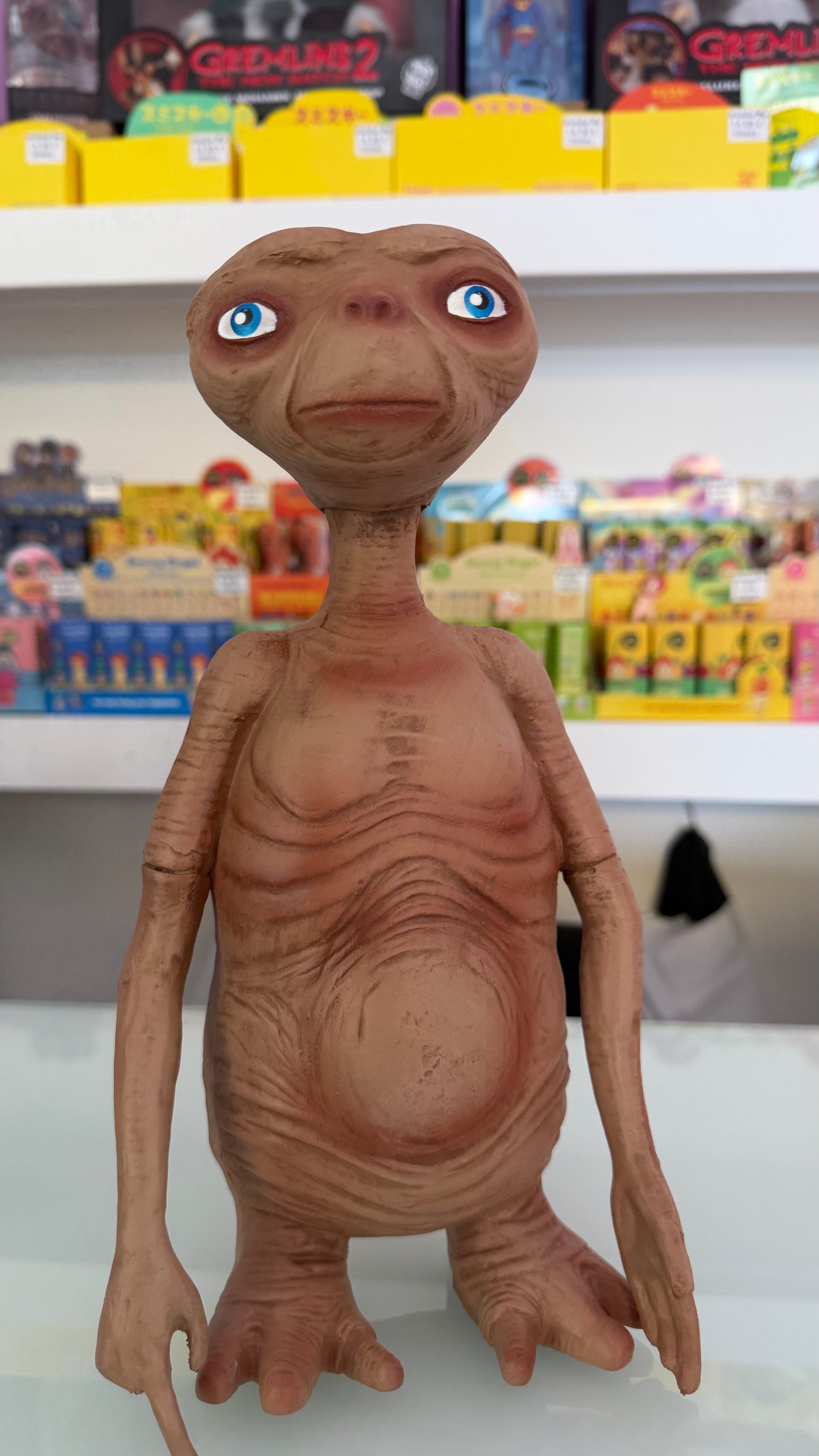 Figura E.T.  in Materiale Morbido – Replica da Collezione Alta 30 cm