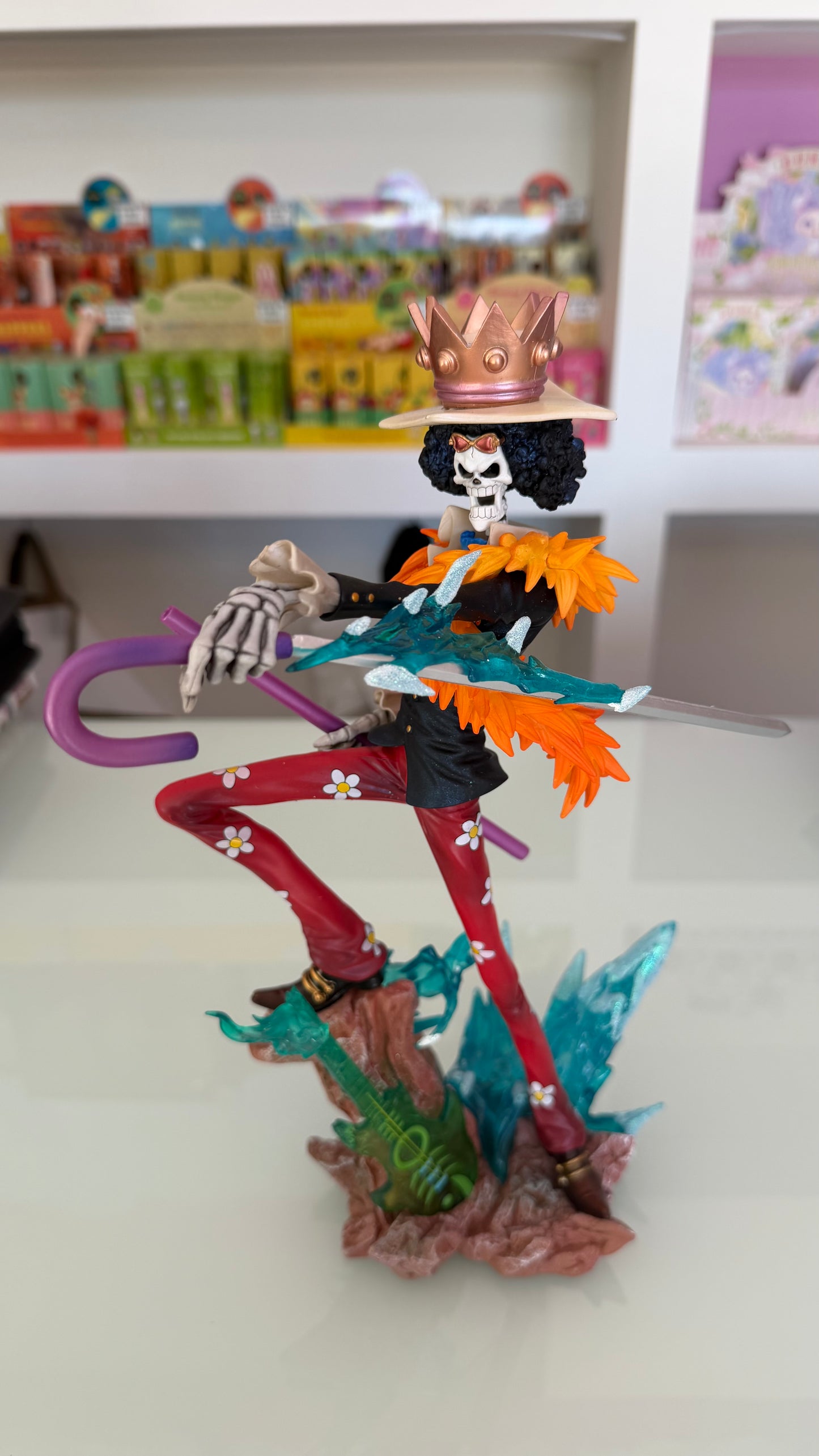One Piece – Brook Soul King Figure Deluxe 33 cm | Music Battle Version