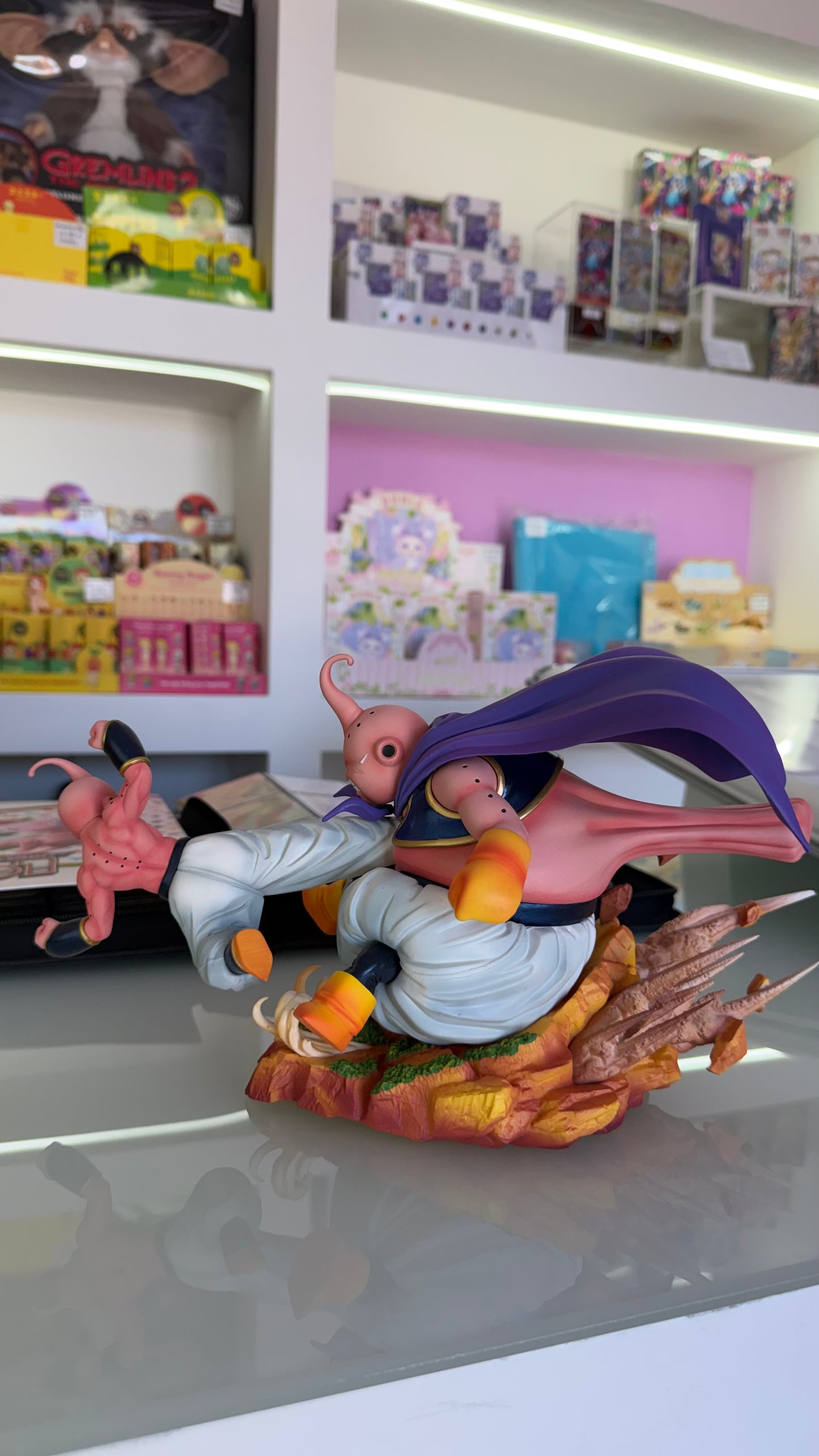 Majin Buu vs Kid Buu – Dragon Ball Z – Diorama da collezione