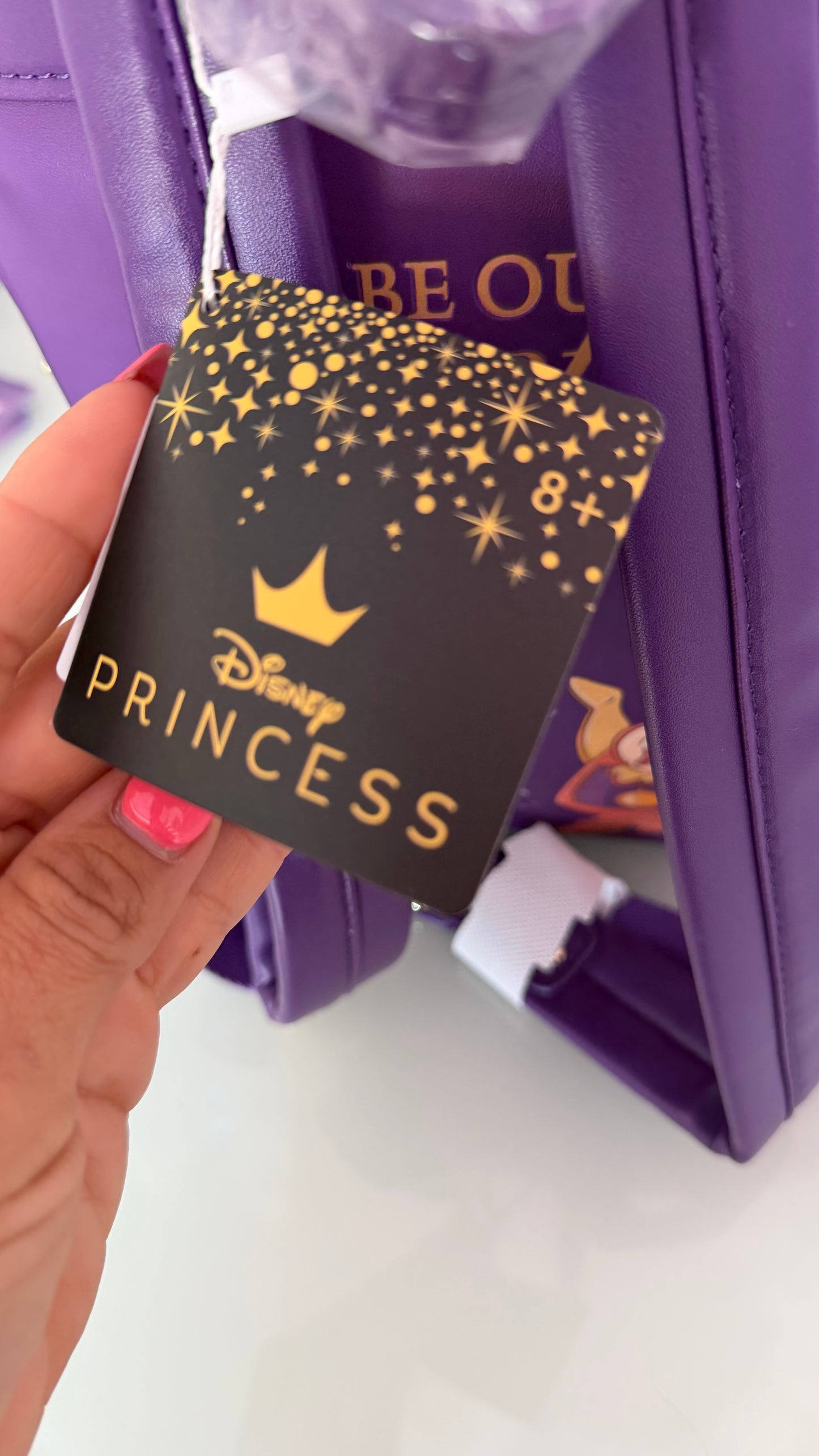 Zaino Mini Disney La Bella e la Bestia – Lumière, Tockins e Mrs. Bric | Prodotto Ufficiale