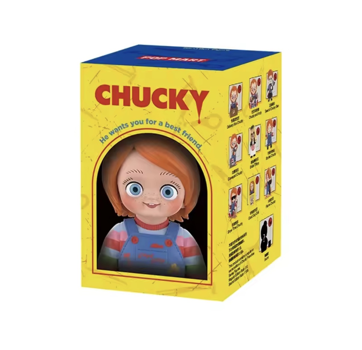 Pop Mart Blind Box – Chucky La Bambola Assassina | Horror Collection (1 Box)