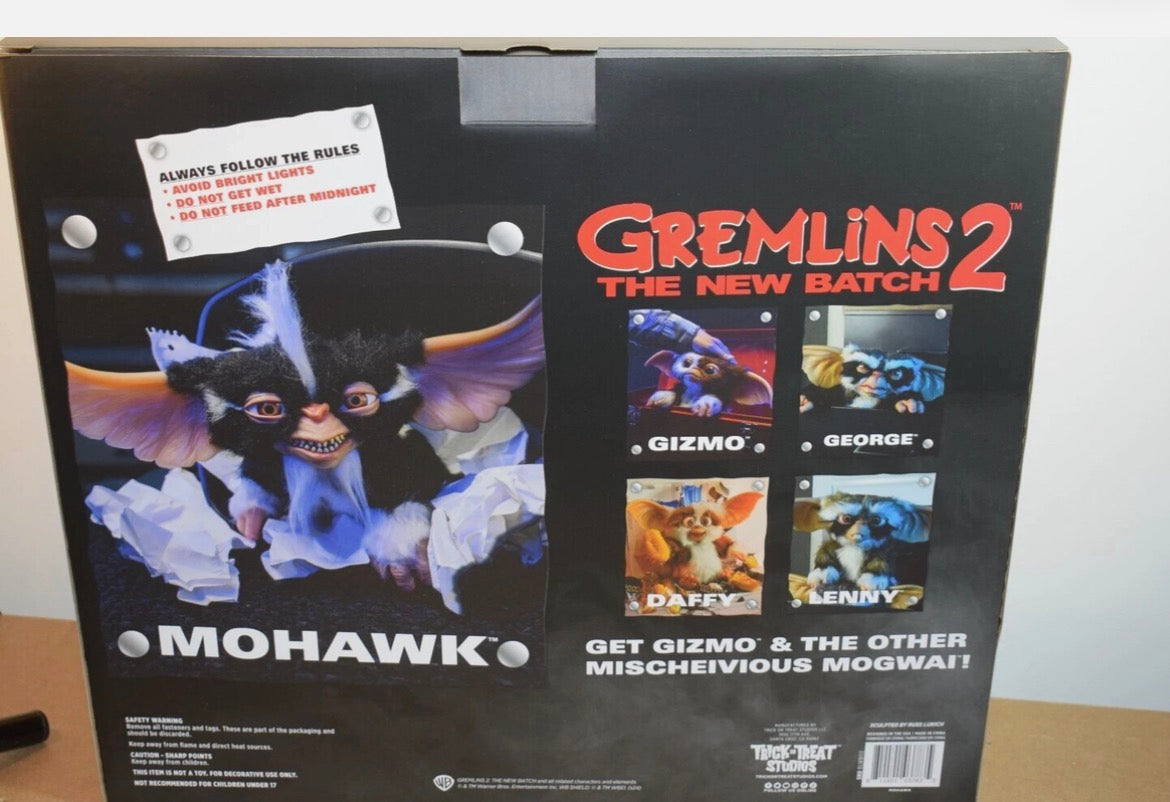 ✨ Mohawk – Deluxe Mogwai Prop (Gremlins 2: The New Batch) – Edizione da Collezione | Trick or Treat Studios