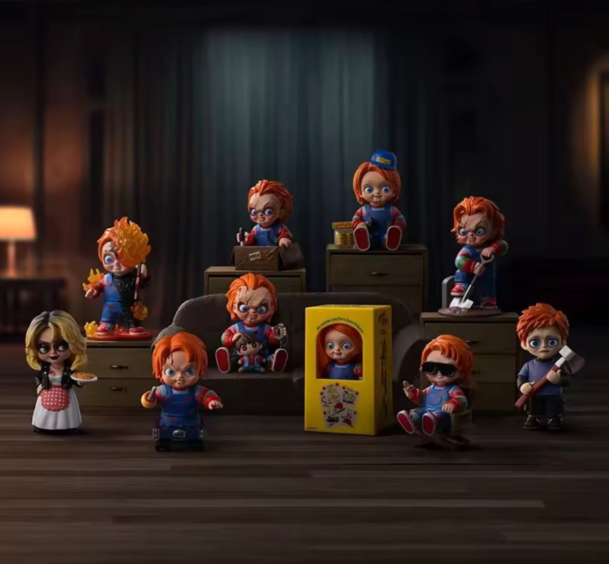 Pop Mart Blind Box – Chucky La Bambola Assassina | Horror Collection (1 Box)