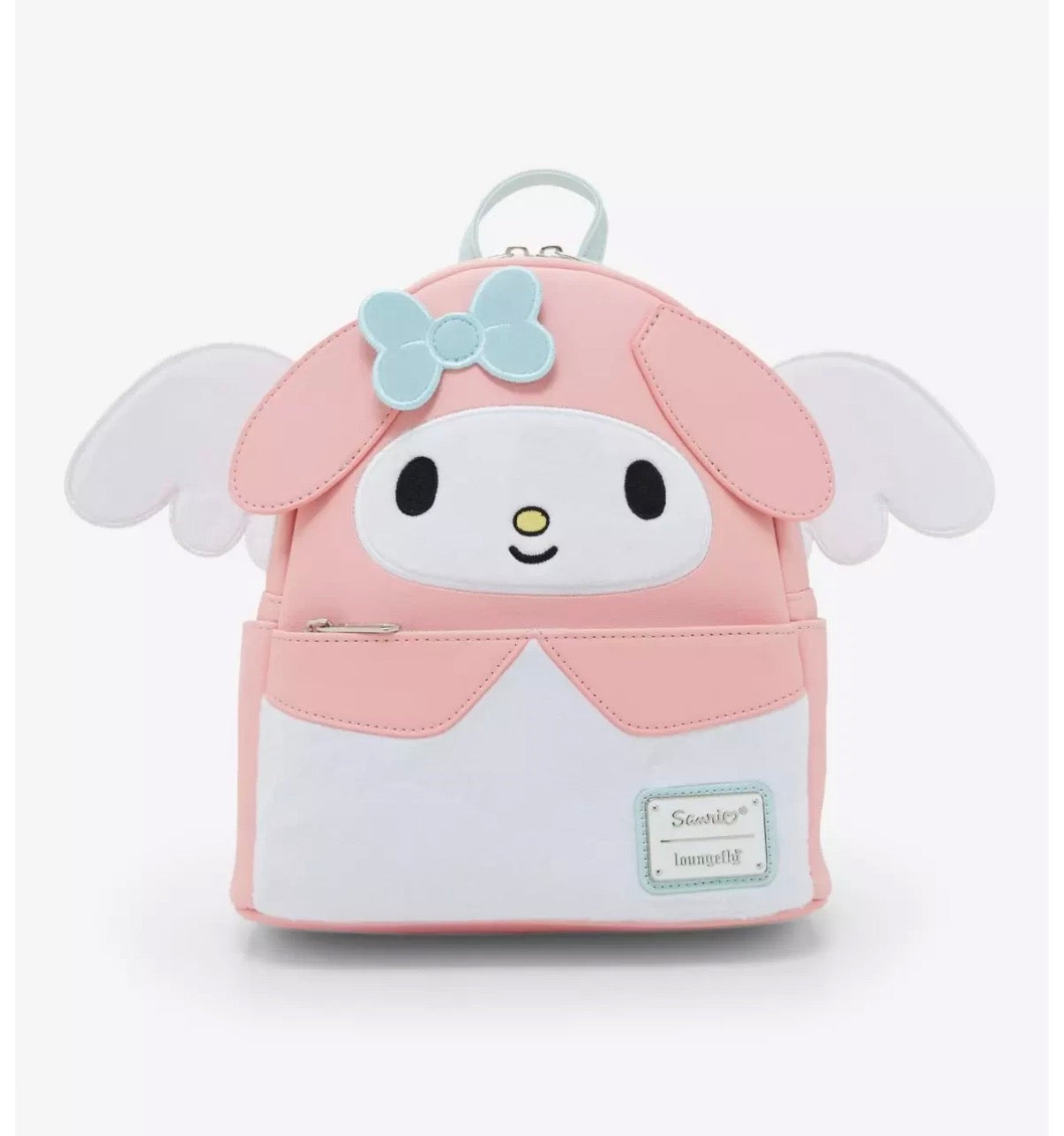 Zaino Loungefly Disney Sanrio – Pelle Vegana, Tasca Frontale, Zip