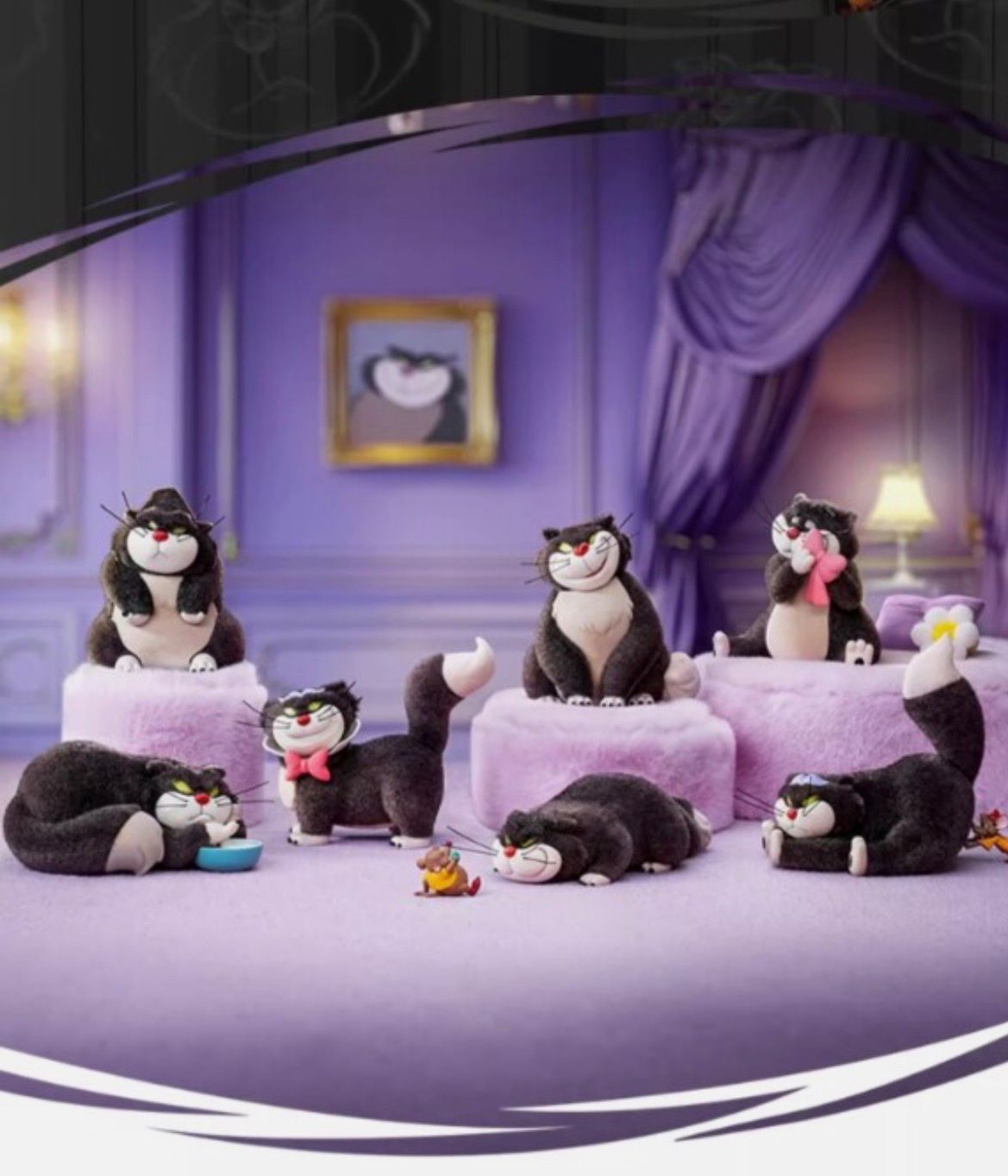 Disney – Lucifer The Mischievous Cat (52TOYS) – Mini Figure Blind Box