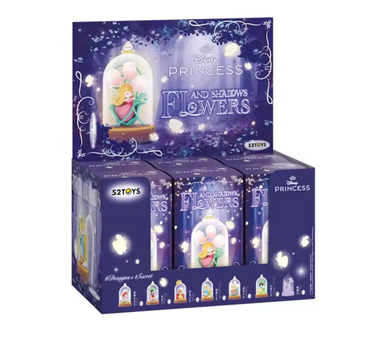 Disney Princess – Flowers & Shadows Series – Blind Box Figure (52TOYS) – Secret Edition
