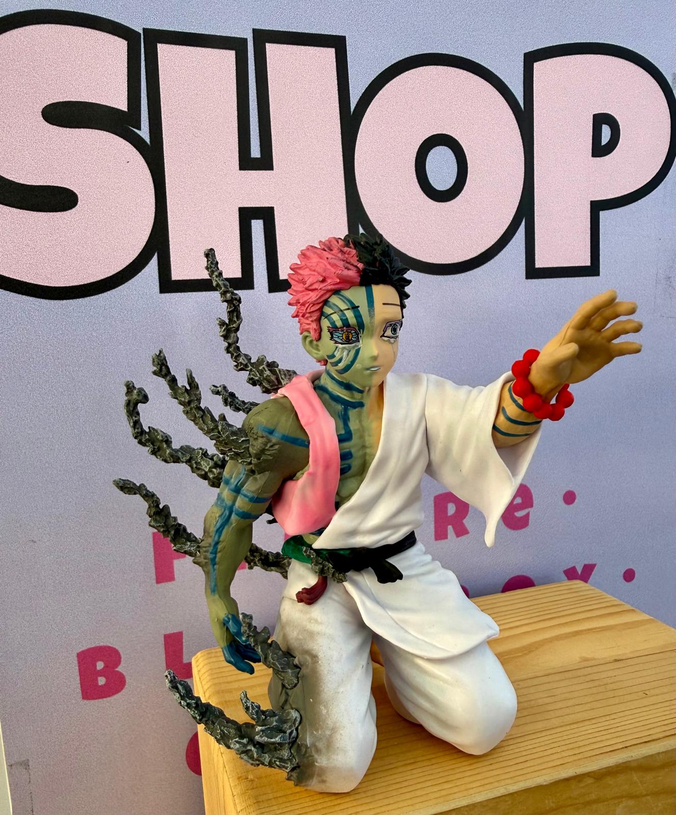 🔥 Demon Slayer – Akaza Action Figure | Upper Rank Three Edition