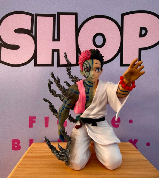 🔥 Demon Slayer – Akaza Action Figure | Upper Rank Three Edition