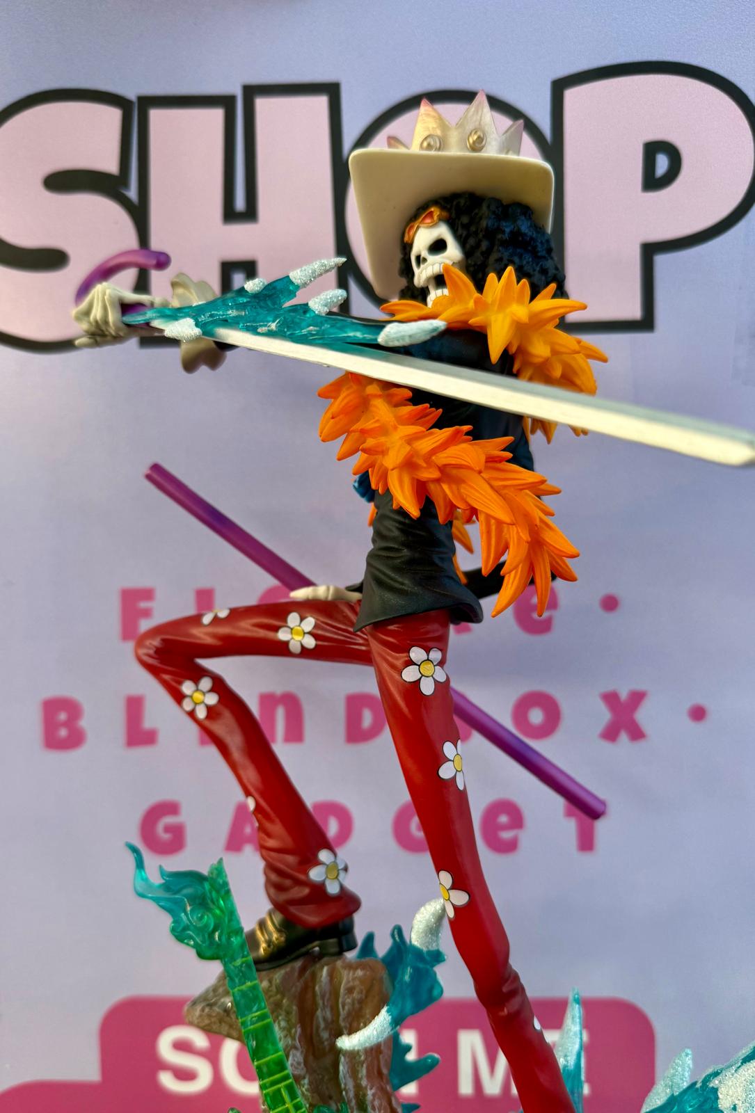 Brook – One Piece Figure 34 cm (Soul King con Spada Gelida)