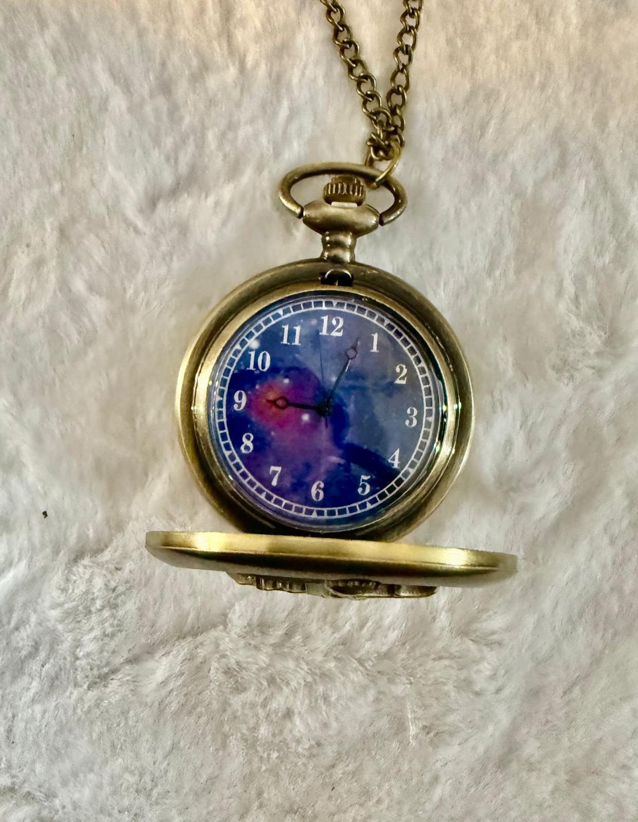 📌 Orologio a Collana – Il Piccolo Principe (Metallo Anticato)