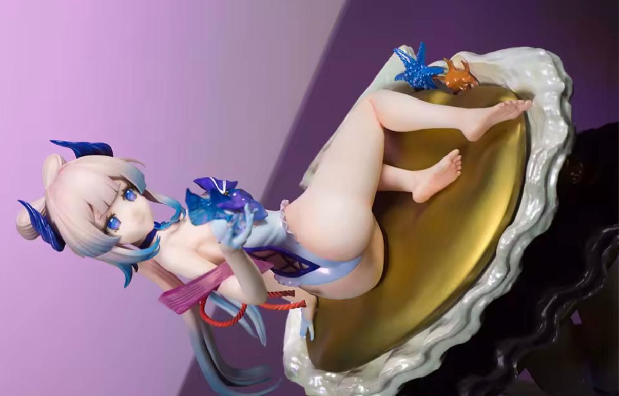 Figure Sangonomiya Kokomi – Pose Sirena su Conchiglia – Genshin Impact (16/17 cm)