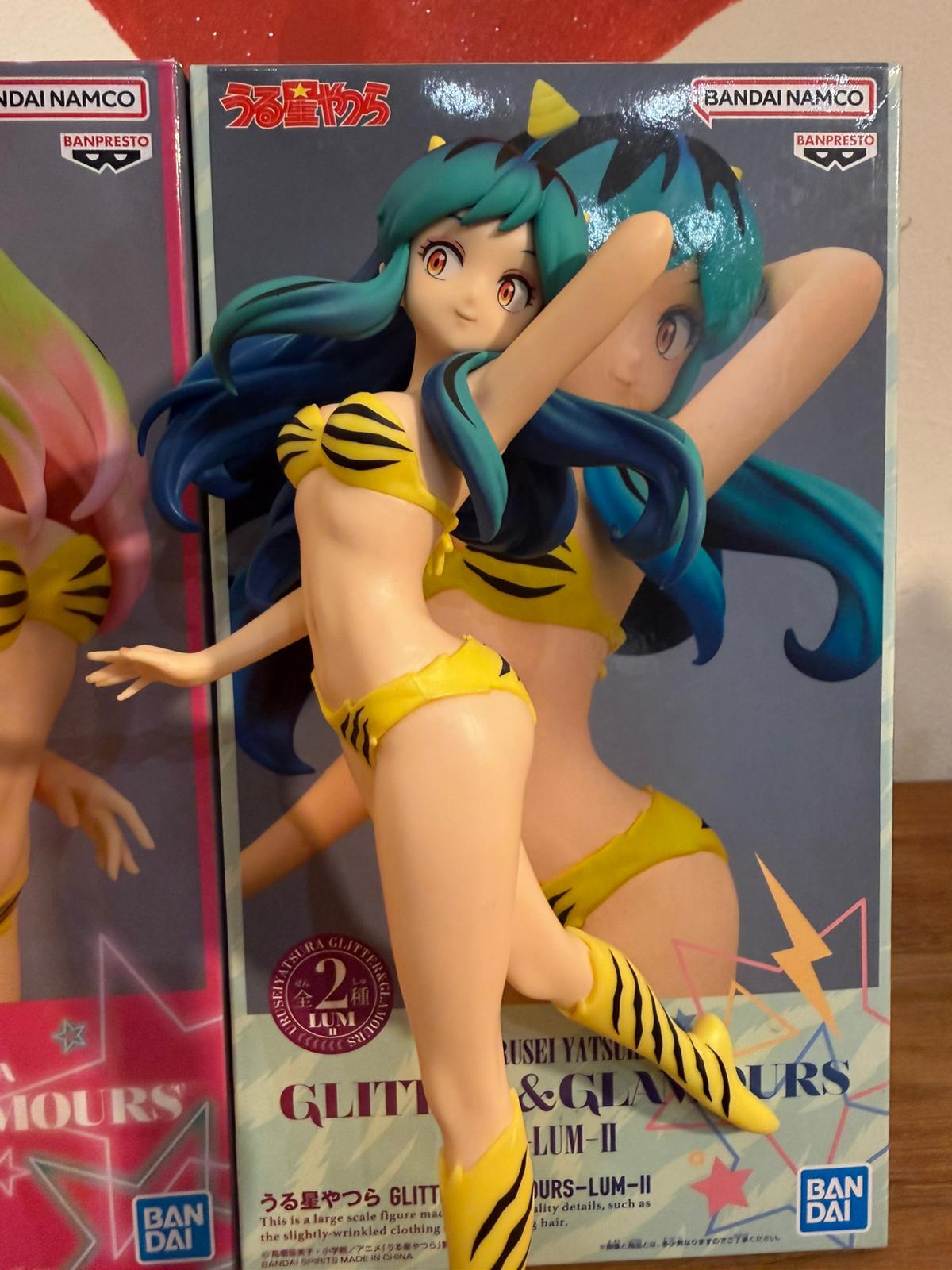 Lamù – Glitter & Glamours (Banpresto) – Figure 22 cm – Versione Rosa / Azzurra